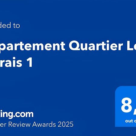 Appartement Quartier Le Marais 1 Free Netflix Paris Exteriör bild